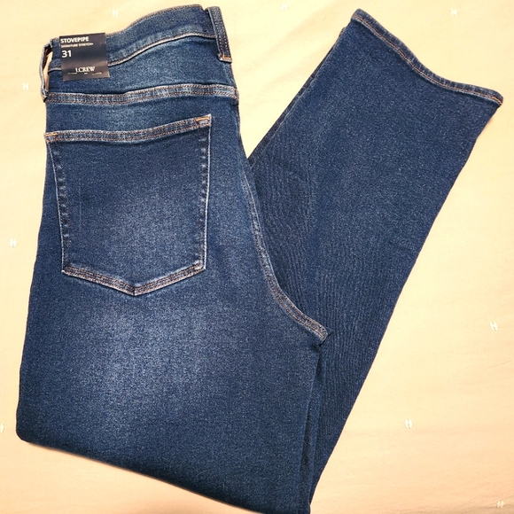 JCrew High-Rise Stovepipe Jeans - Picture 4 of 5